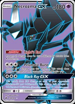 Necrozma-GX Burning Shadows 134