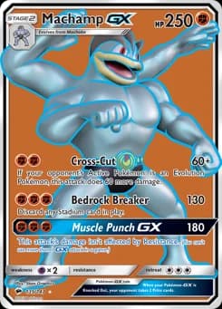 Machamp-GX Burning Shadows 135