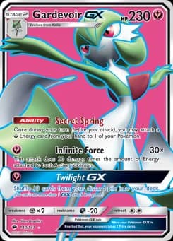 Gardevoir-GX Burning Shadows 140