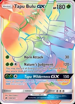 Tapu Bulu-GX Burning Shadows 149