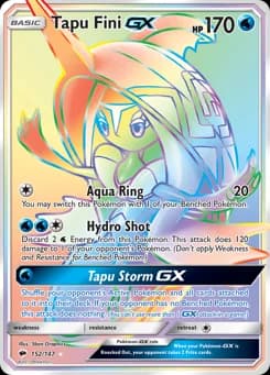 Tapu Fini-GX Burning Shadows 152