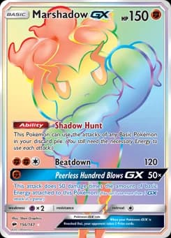 Marshadow-GX Burning Shadows 156