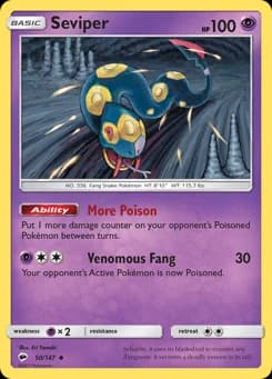 Seviper Burning Shadows 50