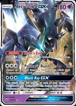 Necrozma-GX Burning Shadows 63