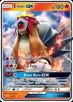 Entei-GX Shining Legends 10