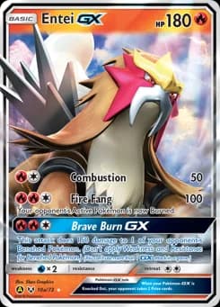 Entei-GX Shining Legends 10a
