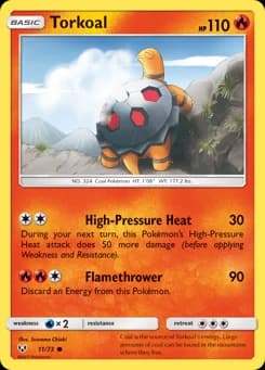 Torkoal Shining Legends 11