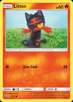 Litten Shining Legends 15