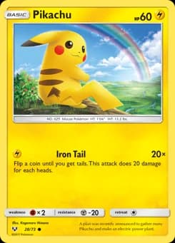 Pikachu Shining Legends 28