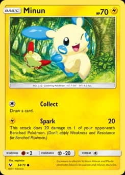 Minun Shining Legends 34