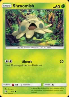 Shroomish Shining Legends 4