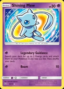 Shining Mew Shining Legends 40