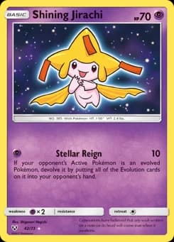 Shining Jirachi Shining Legends 42