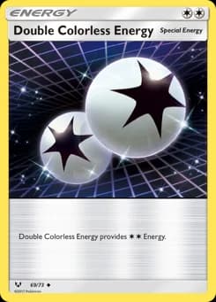 Double Colorless Energy Shining Legends 69