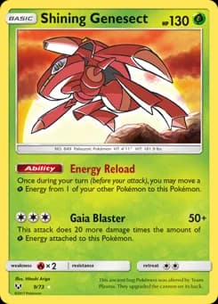 Shining Genesect Shining Legends 9