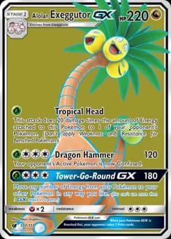 Alolan Exeggutor-GX Crimson Invasion 107