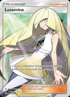 Lusamine Crimson Invasion 110