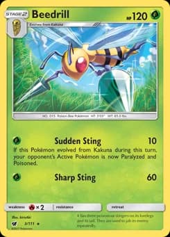Beedrill Crimson Invasion 3