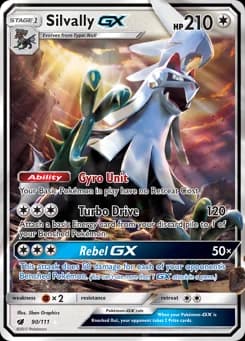 Silvally-GX Crimson Invasion 90