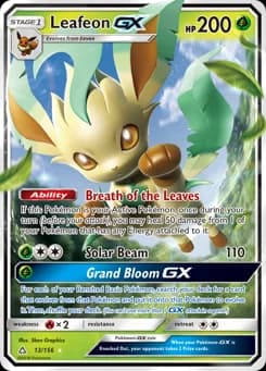 Leafeon-GX Ultra Prism 13