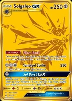 Solgaleo-GX Ultra Prism 173