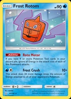 Frost Rotom Ultra Prism 41