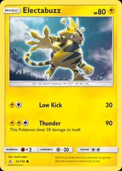 Electabuzz Ultra Prism 43