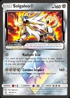 Solgaleo ◇ Ultra Prism 89