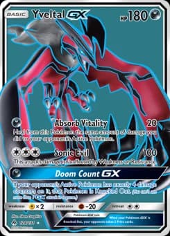 Yveltal-GX Forbidden Light 124