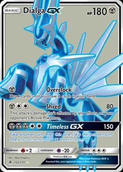 Dialga-GX Forbidden Light 125