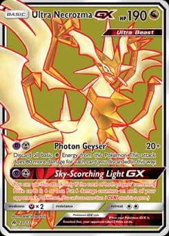 Ultra Necrozma-GX Forbidden Light 127