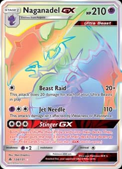 Naganadel-GX Forbidden Light 134