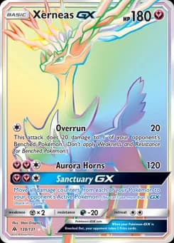 Xerneas-GX Forbidden Light 139