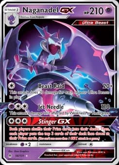 Naganadel-GX Forbidden Light 56