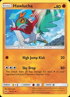 Hawlucha Forbidden Light 70