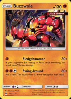 Buzzwole Forbidden Light 77