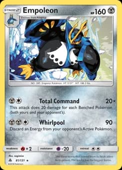 Empoleon Forbidden Light 81