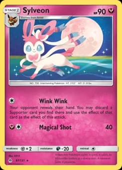 Sylveon Forbidden Light 87