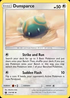 Dunsparce Celestial Storm 110