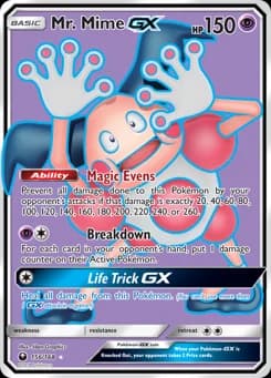 Mr. Mime-GX Celestial Storm 156