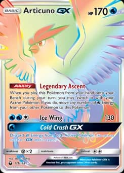 Articuno-GX Celestial Storm 171