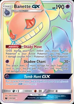 Banette-GX Celestial Storm 174