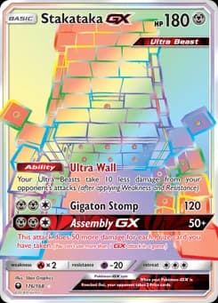 Stakataka-GX Celestial Storm 176