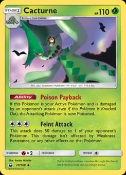 Cacturne Celestial Storm 20
