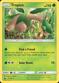 Tropius Celestial Storm 21