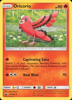 Oricorio Celestial Storm 30