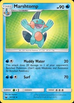 Marshtomp Celestial Storm 34