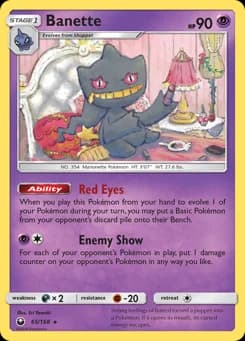 Banette Celestial Storm 65