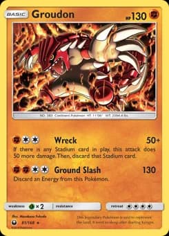 Groudon Celestial Storm 81
