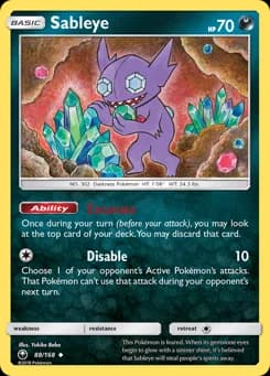 Sableye Celestial Storm 88